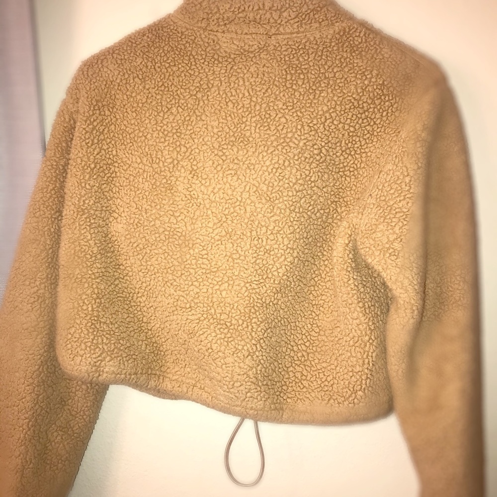Drawstring semi-cropped sweater - Picture 3 of 3